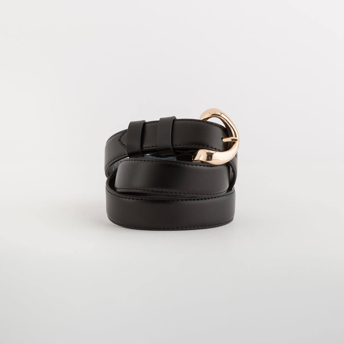 Women's Belt Lady Belt Leather Black