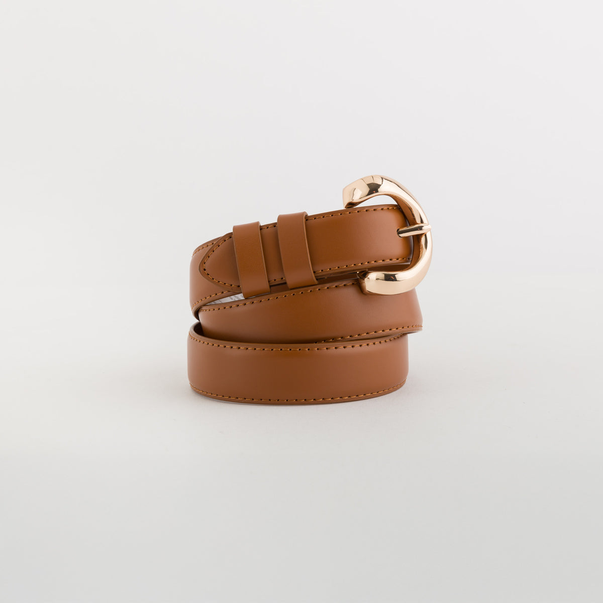 Women's Belt Lady Belt Leather Tan