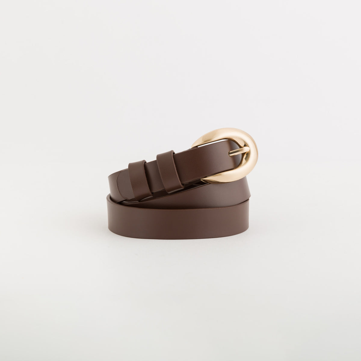 Women's Belt Lady Belt Leather Moka