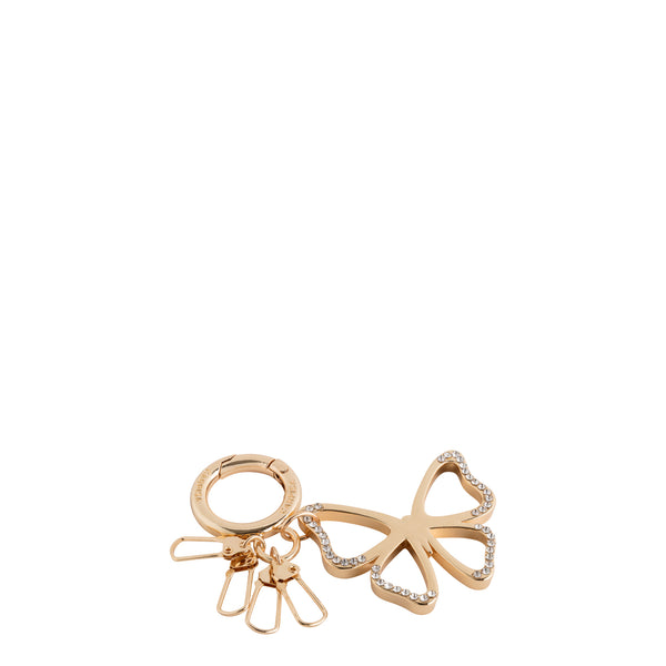 Keyrings-Portachiavi Continua Single Size / Light Gold/White