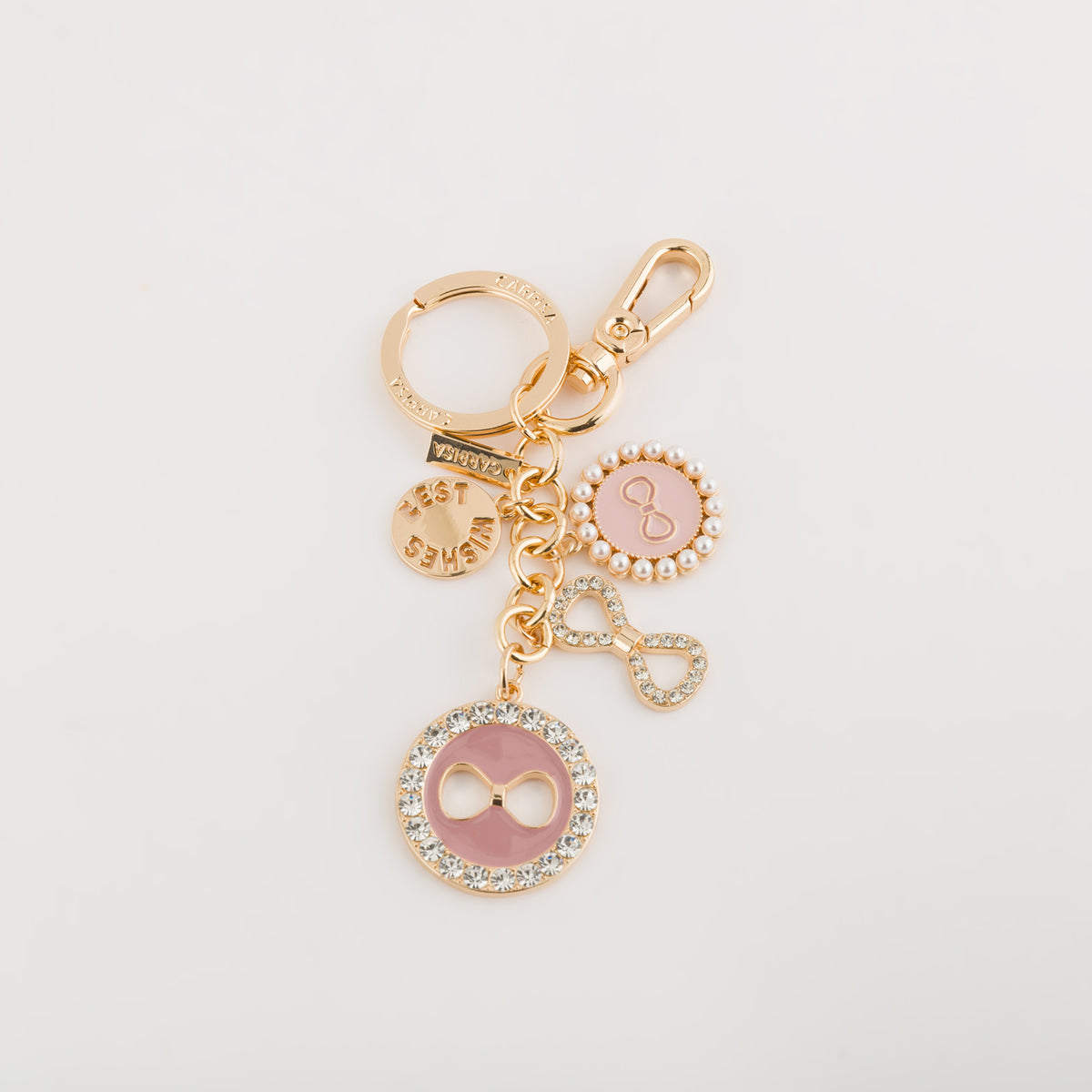 Keyrings-Glam Keychain Single Size / Powder/Multicolour