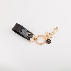 Keyrings-Bow Strass Keychain Single Size / Black