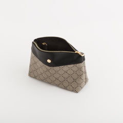 Toiletry Bags-Diana Wallet Single Size / Taupe/Black