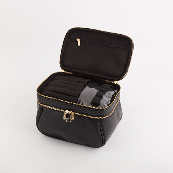 Toiletry Bags-Leonia Accessories Single Size / Black