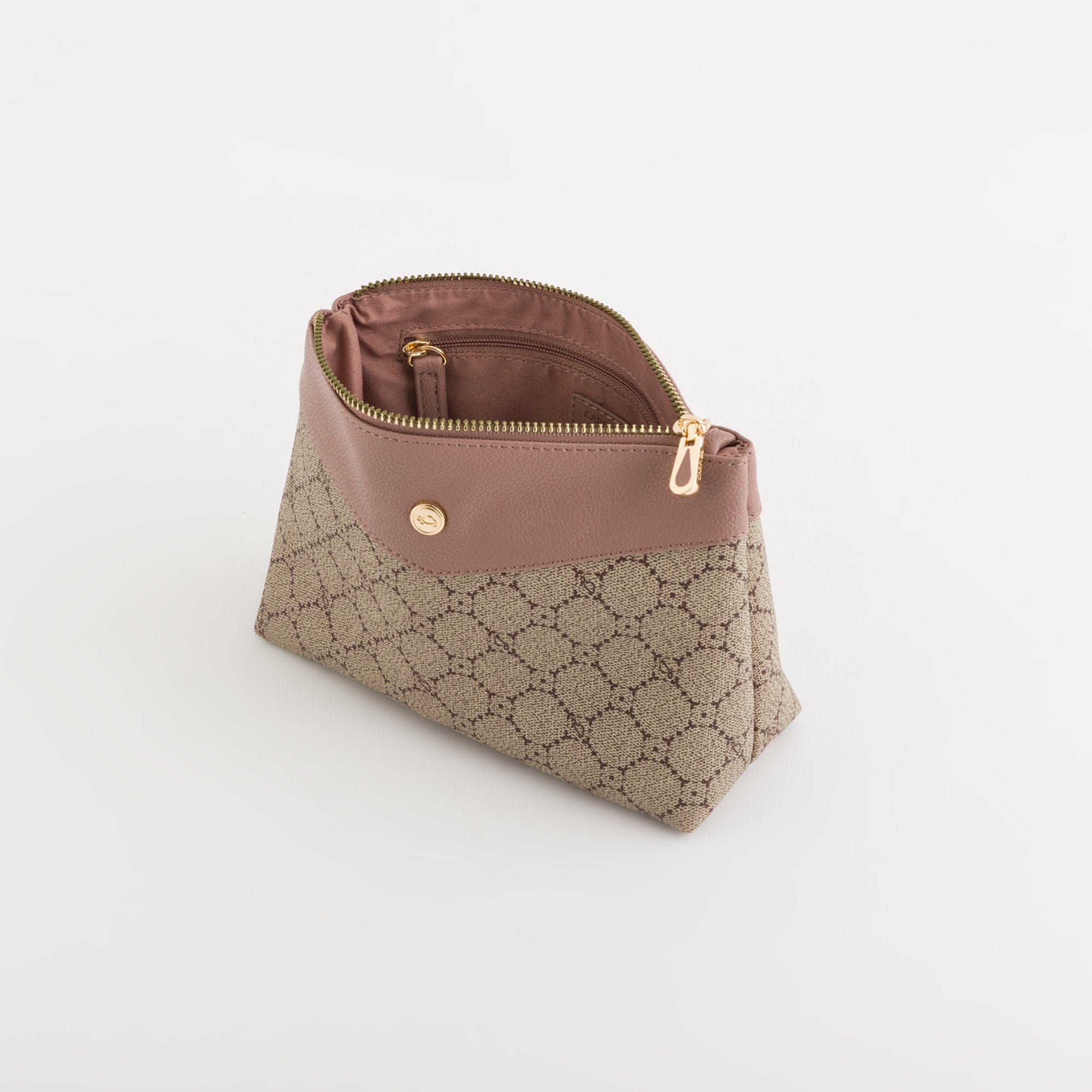Toiletry Bags-Diana Wallet Winter Single Size / Taupe/Onion