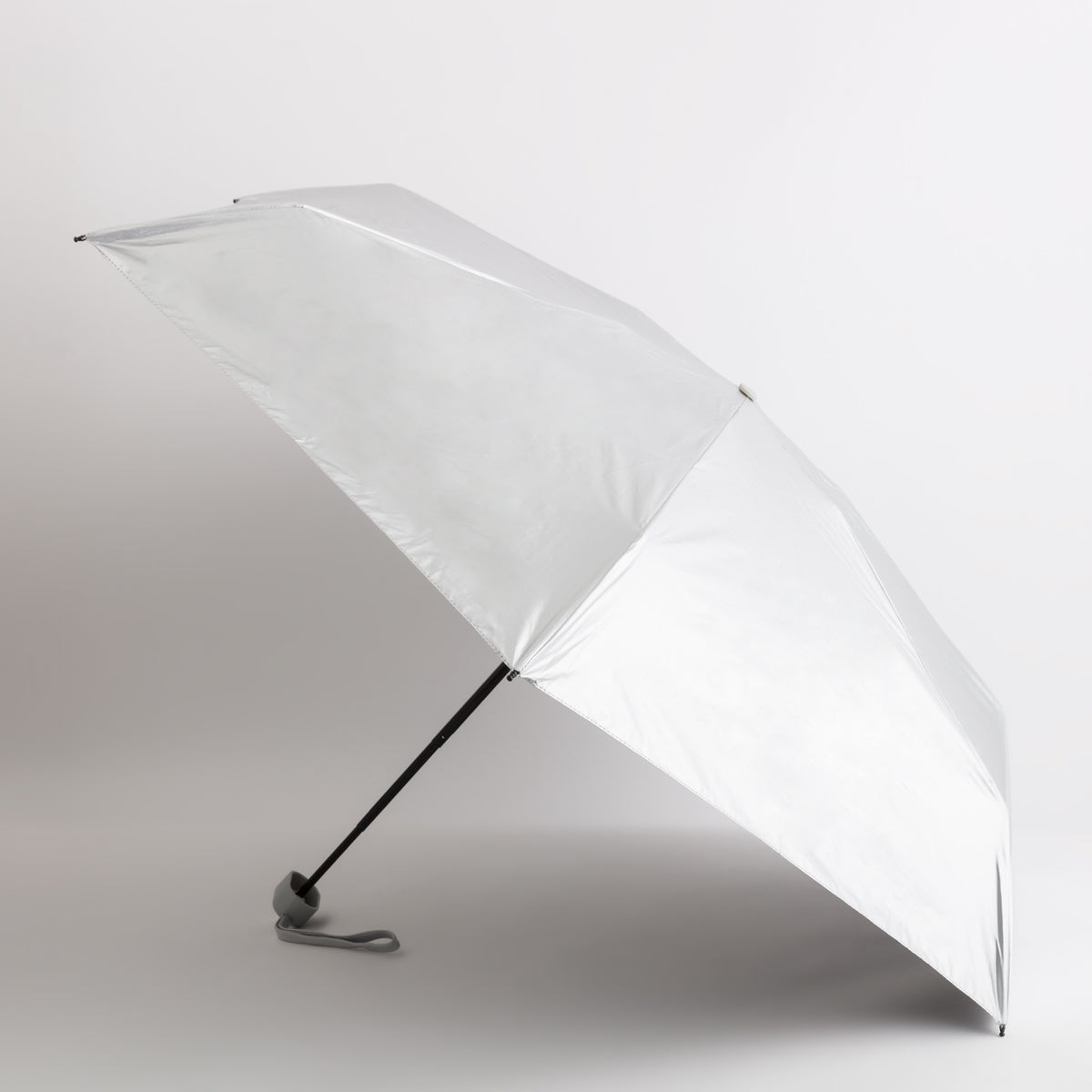 Umbrellas-Rainy Umbrella Single Size / Silver