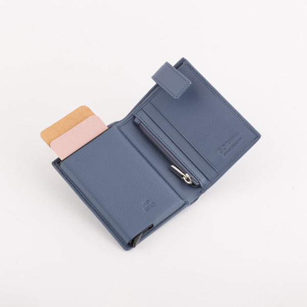 Pull&Pay Credit Card Holder Ilasy New Dusty Blue