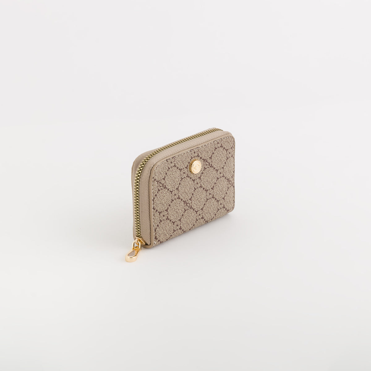 Coin Purses/Wallets-Diana Wallet Single Size / Taupe/Light Taupe