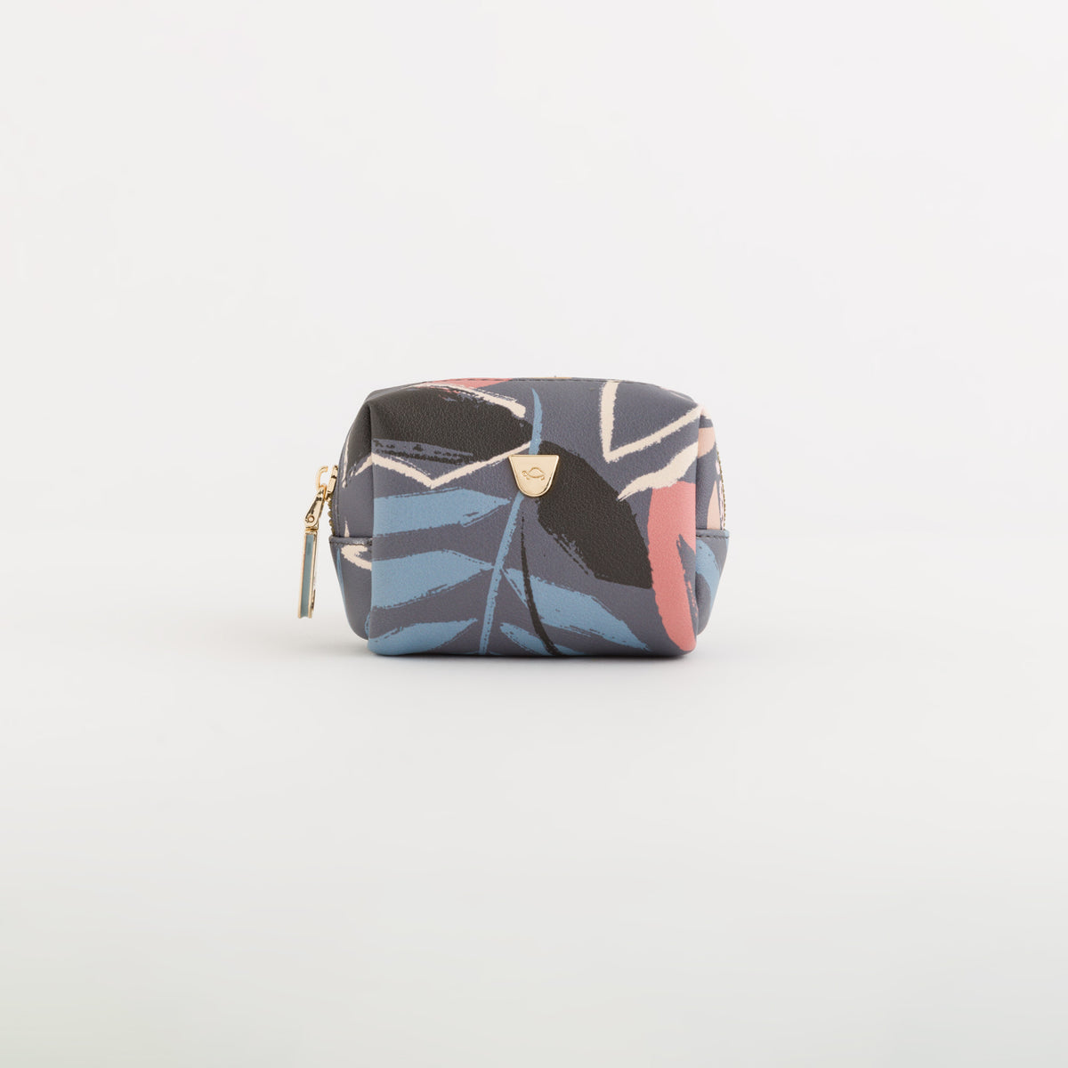 Keyring Coin Purse-Jasper Wallet Single Size / Grey/Multicolour