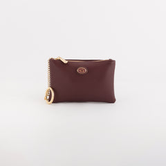 Keyring Coin Purse-Leonia Accessories Single Size / Plum