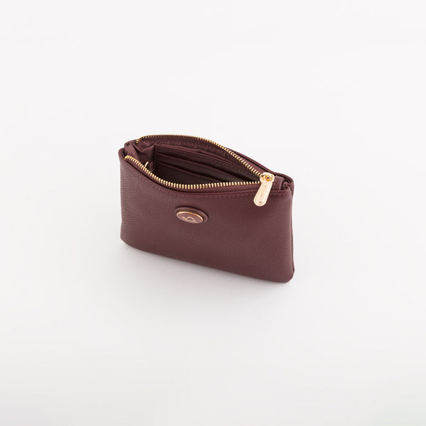 Keyring Coin Purse-Leonia Accessories Single Size / Plum