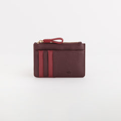 Coin Purses/Wallets-Berna Wallet Single Size / Plum/Cherry