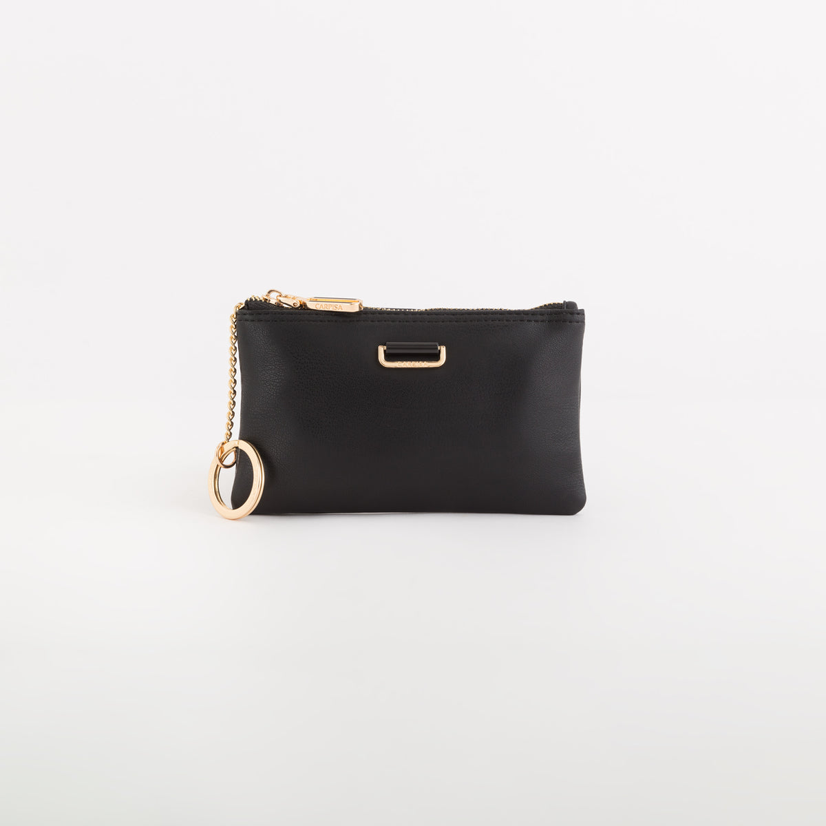 Keyring Coin Purse-Zurigo Wallet Single Size / Black