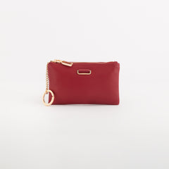 Keyring Coin Purse-Zurigo Wallet Single Size / Red