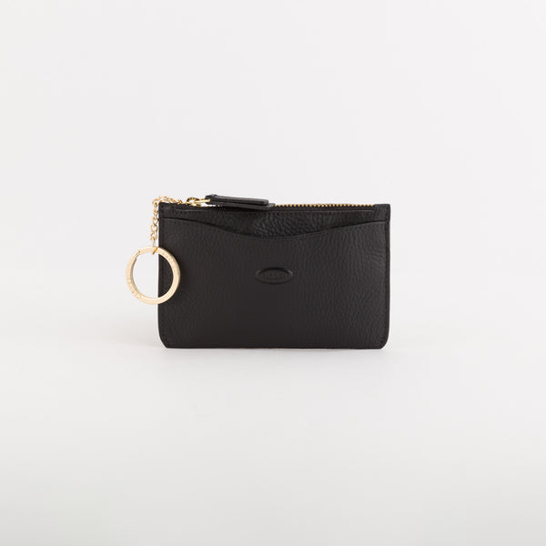 Keyring Coin Purse-Delta Winter Single Size / Black
