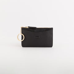 Keyring Coin Purse-Delta Winter Single Size / Black
