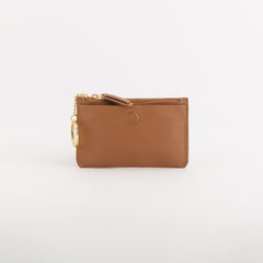 Keyring Coin Purse-Delta Winter Single Size / Tan