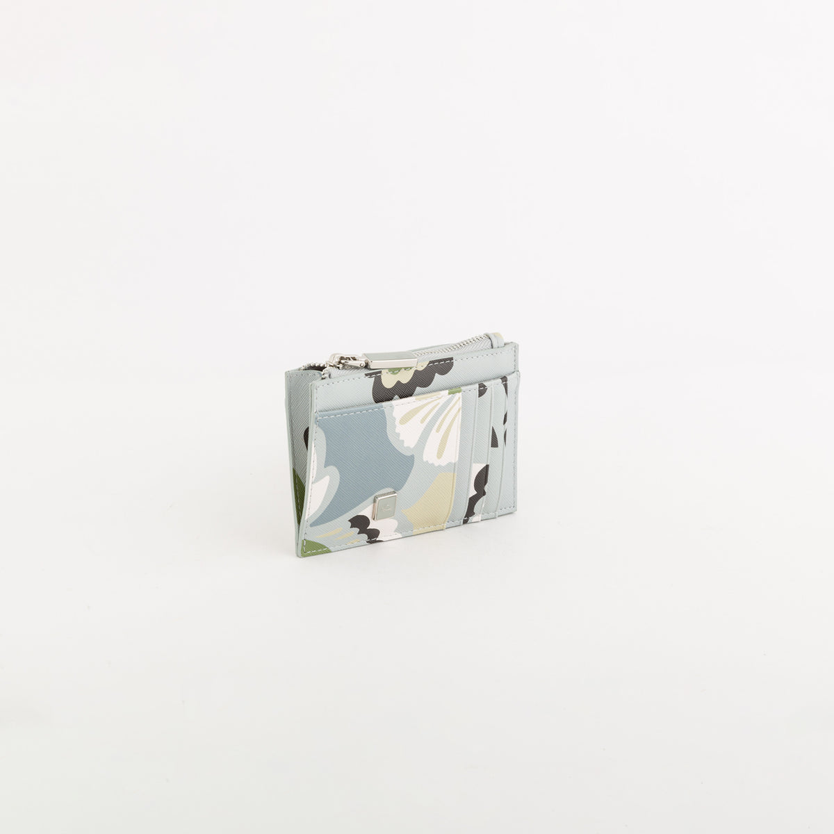 Women's  Bouquet Wallet V1 Powder Blue Multicolour