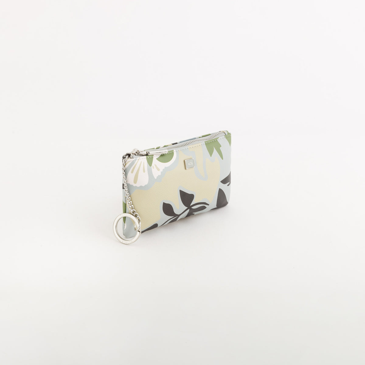 Women's Keyring Bouquet Wallet V1 Powder Blue Multicolour