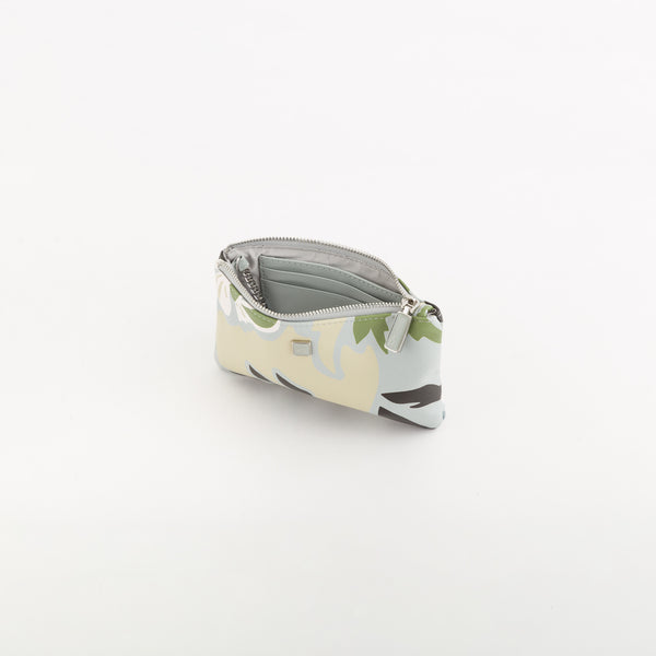 Women's Keyring Bouquet Wallet V1 Powder Blue Multicolour