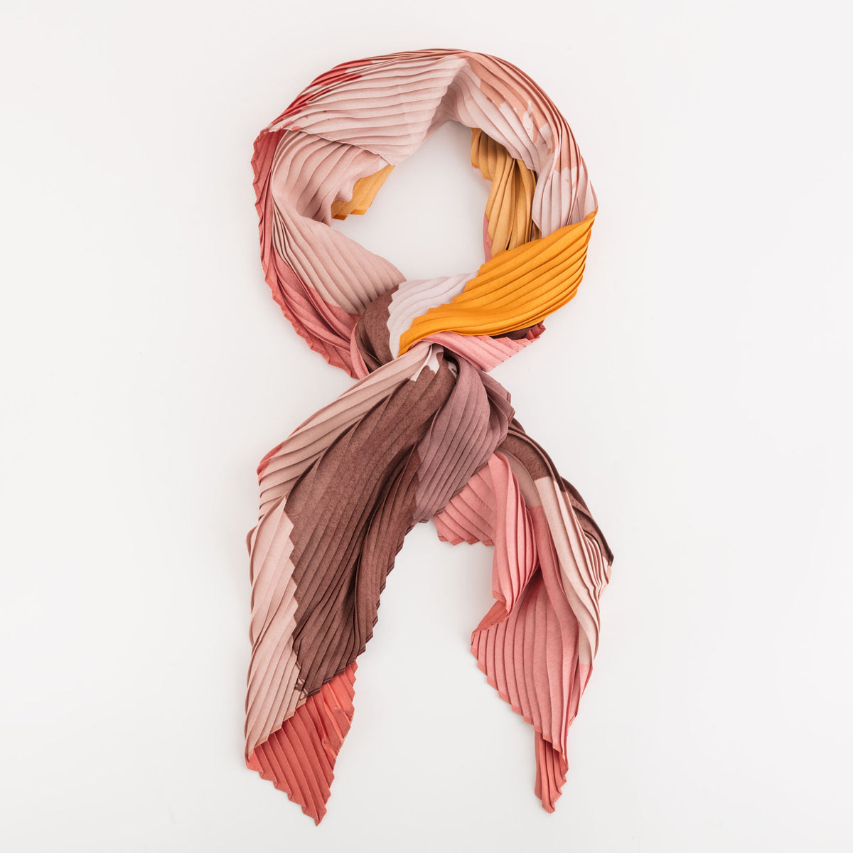 Scarves-Foulard Single Size / Sand/Multicolour