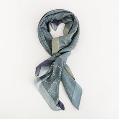 Women's Scarf Foulard Magpie Blue Multicolour