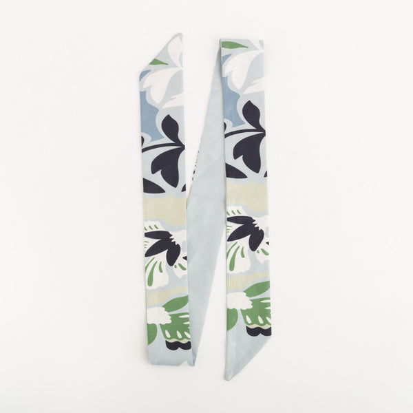 Women's Scarf Foulard Powder Blue Multicolour