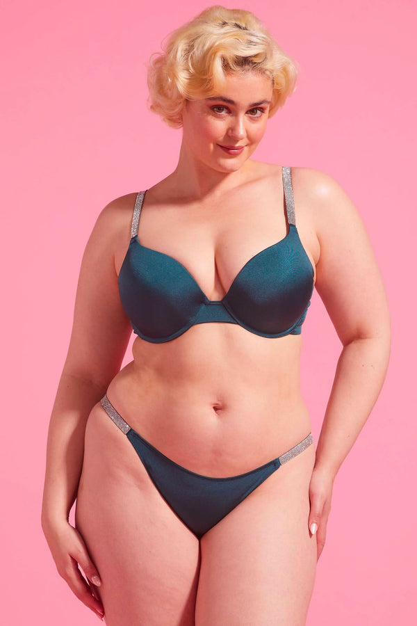 Eleven Intimates Vixen بيكيني من الألياف الدقيقة