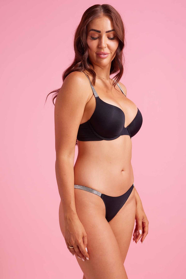 Eleven Intimates Vixen بيكيني من الألياف الدقيقة