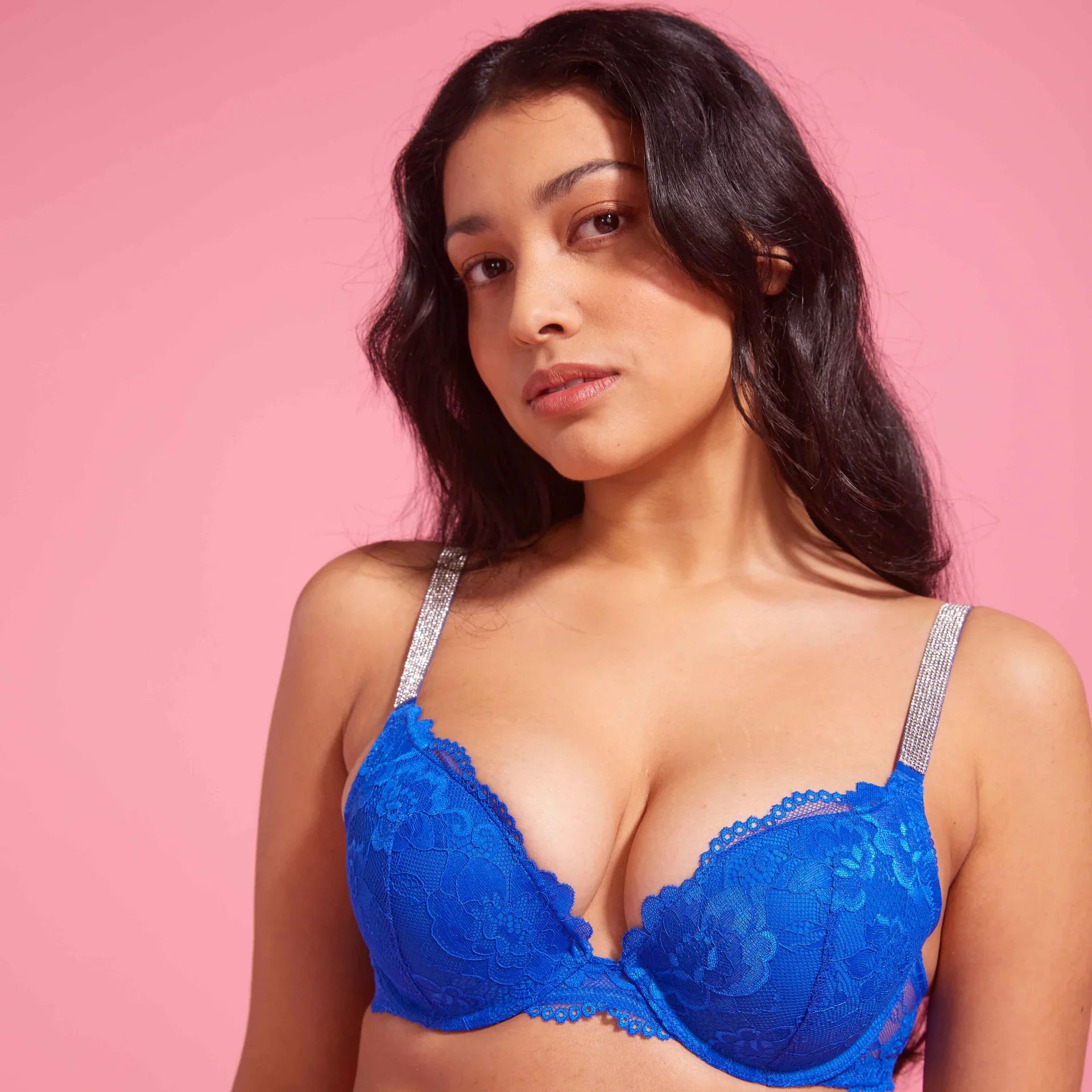 Eleven Intimates Vixen Lace Push Up Bra