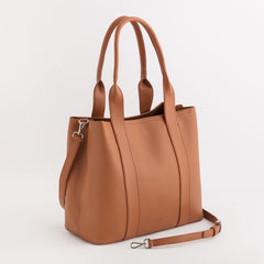 Shoulder Bags-Edvige V1 Single Size / Tan