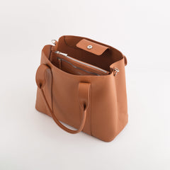 Shoulder Bags-Edvige V1 Single Size / Tan