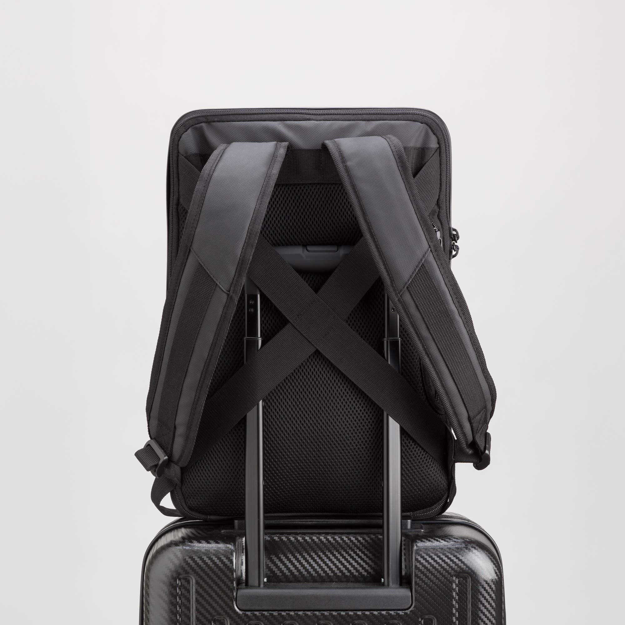 Hard Backpacks-Carbon-Lux Pro Single Size / Black