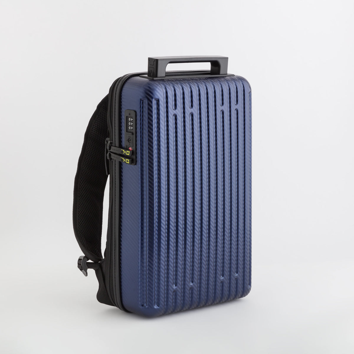 Hard Backpacks-Carbon-Lux Pro Single Size / Navy Blue