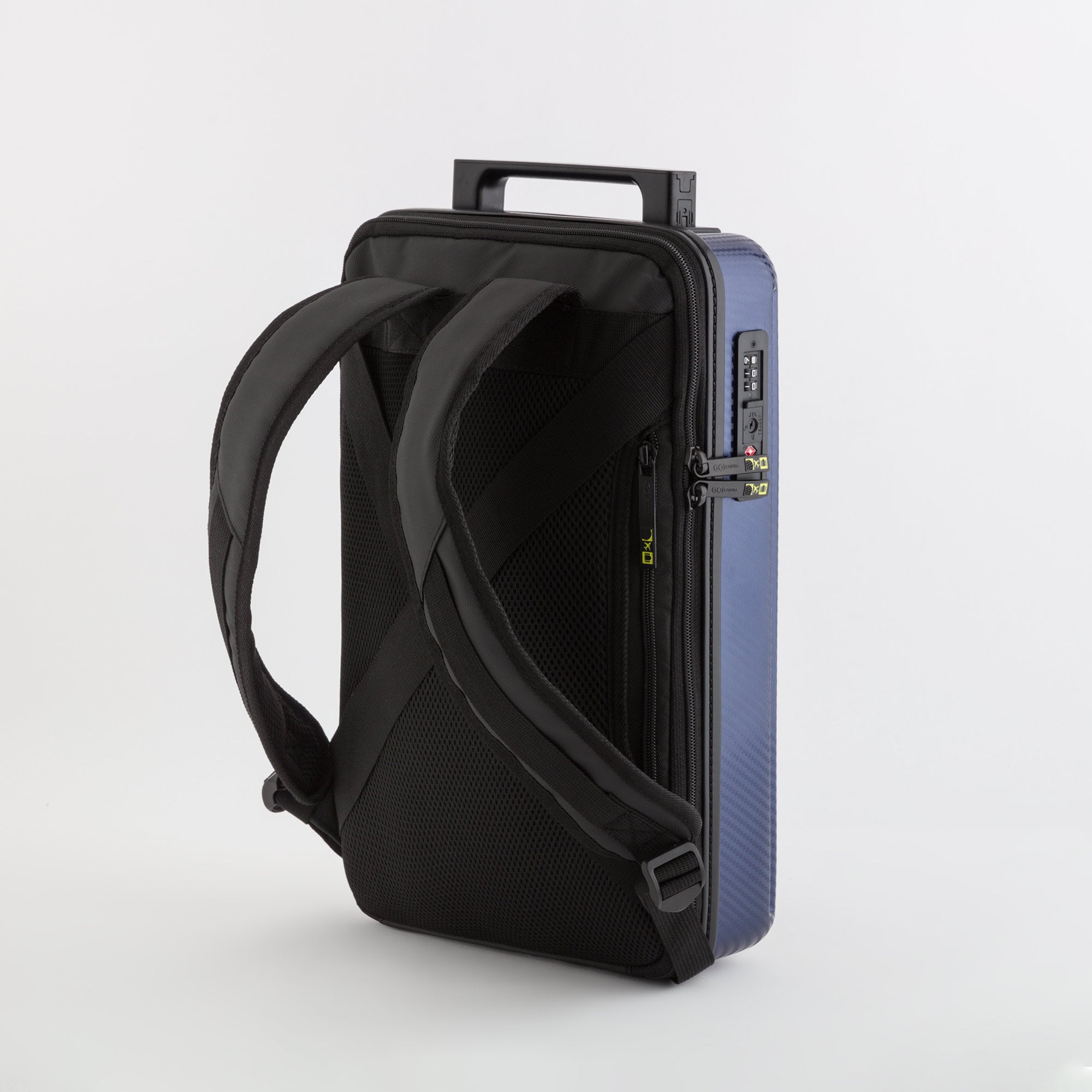 Hard Backpacks-Carbon-Lux Pro Single Size / Navy Blue