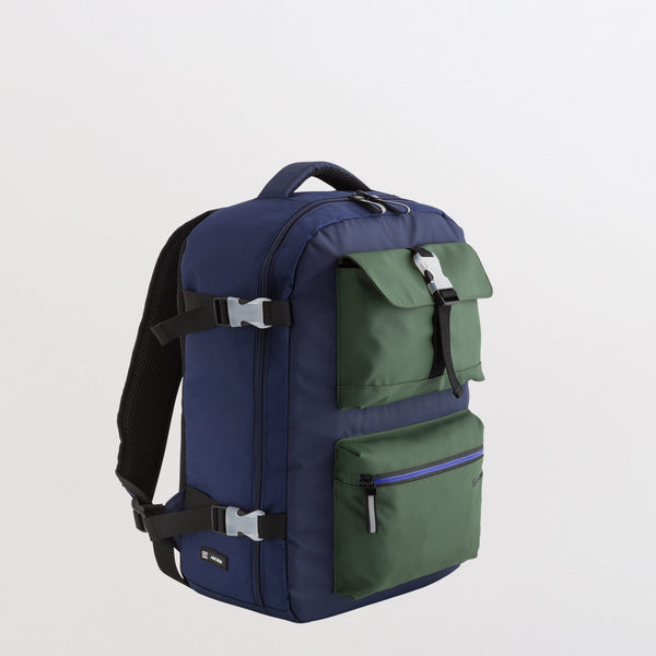Backpacks-Aircrew Single Size / Navy Blue/Dark Moss