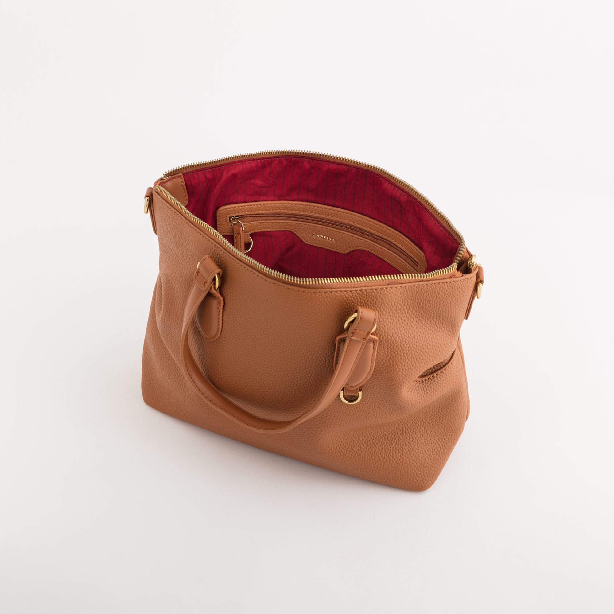 Handbags-Augusta Single Size / Tan