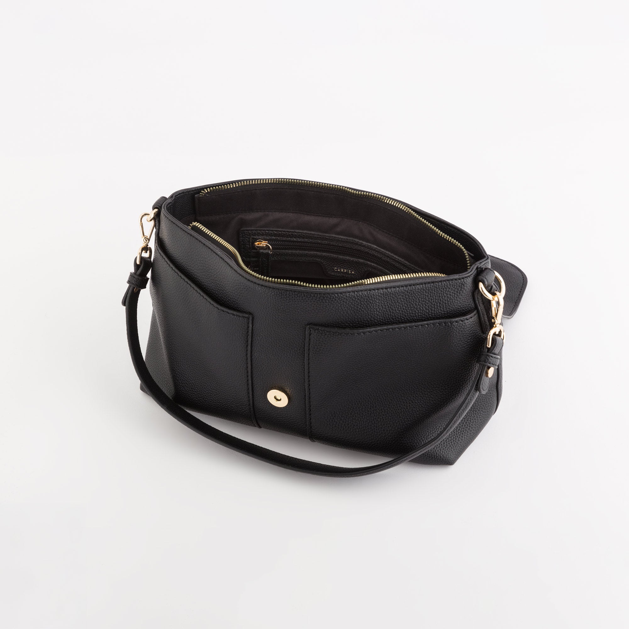 Cross-Body Bags-Yukon Single Size / Black