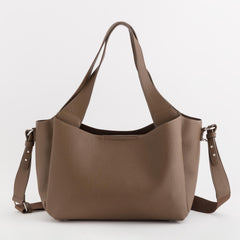 Shoulder Bags-Lady Single Size / Taupe