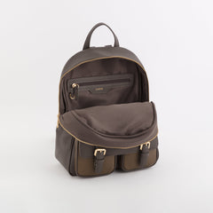 Backpacks-Detroit Single Size / Dark Brown/Multicolour