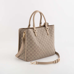Women's Handbag Diana Taupe/Light Taupe