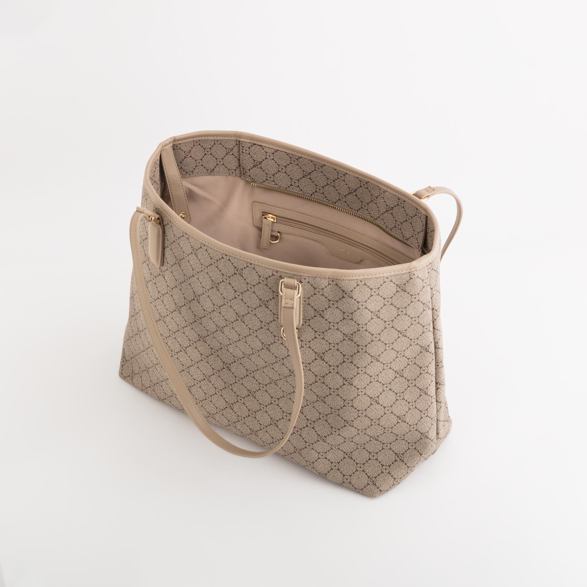 Women's Totebag Diana Taupe/Light Taupe