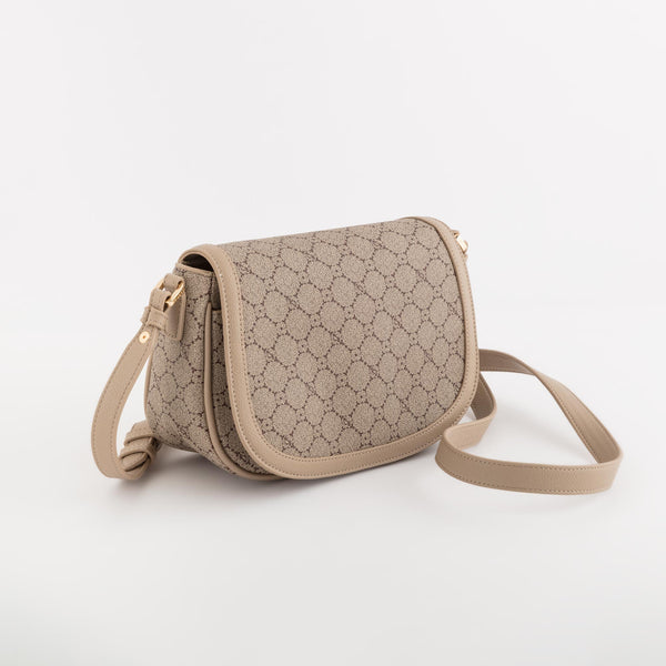 Women's Cross-Body Bag Diana Taupe/Light Taupe