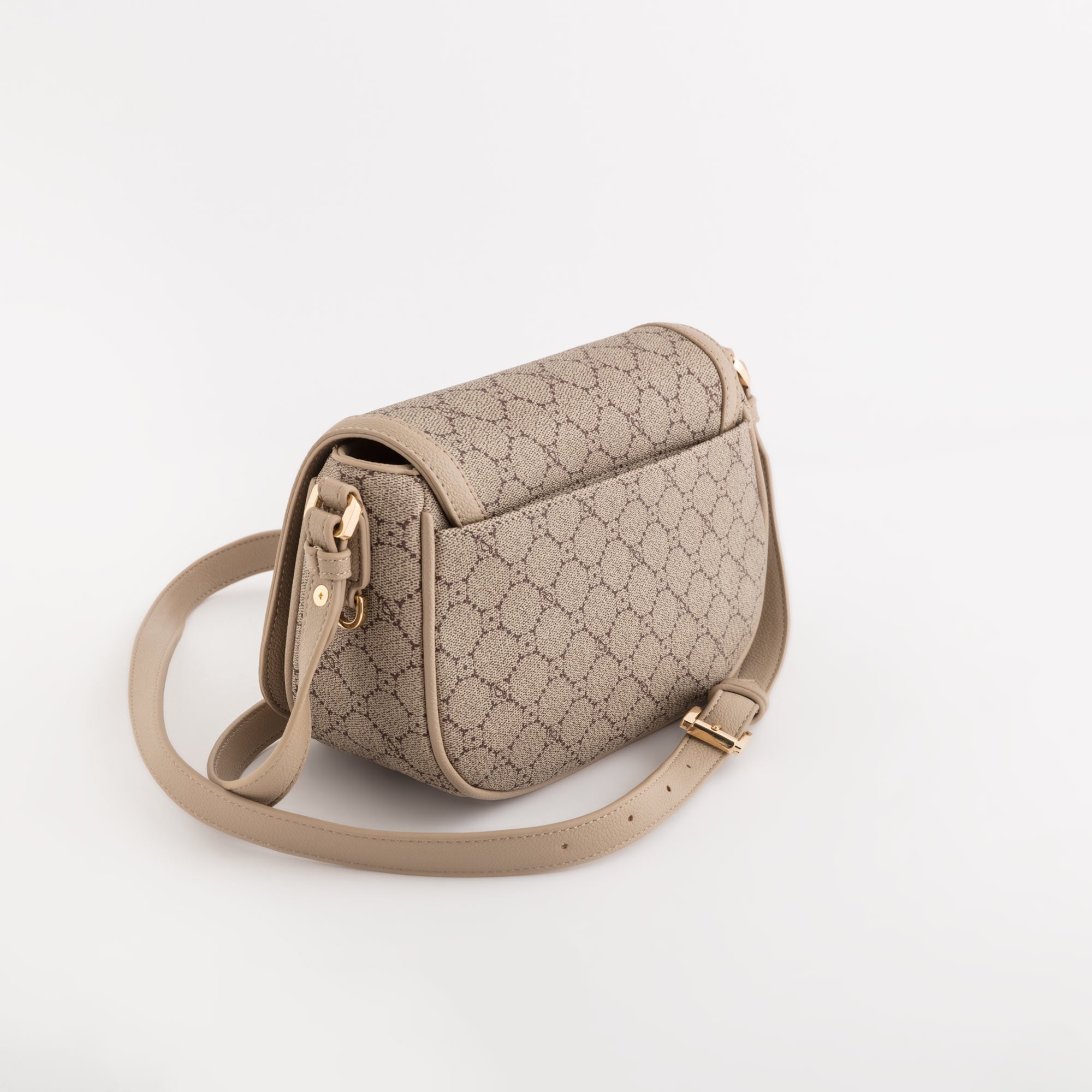 Women's Cross-Body Bag Diana Taupe/Light Taupe