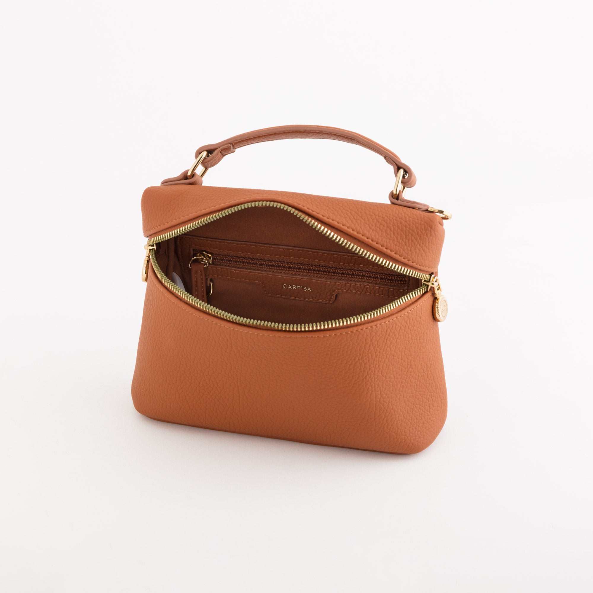 Cross-Body Bags-Flaminia Single Size / Tan