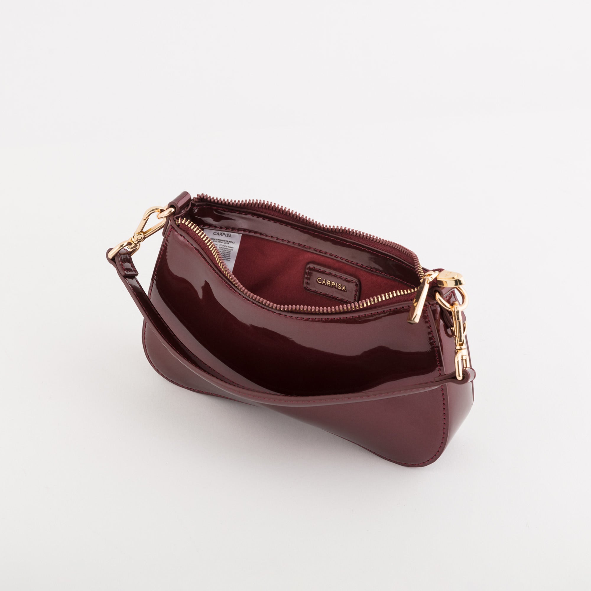 Cross-Body Bags-Narciso Patent Single Size / Cherry