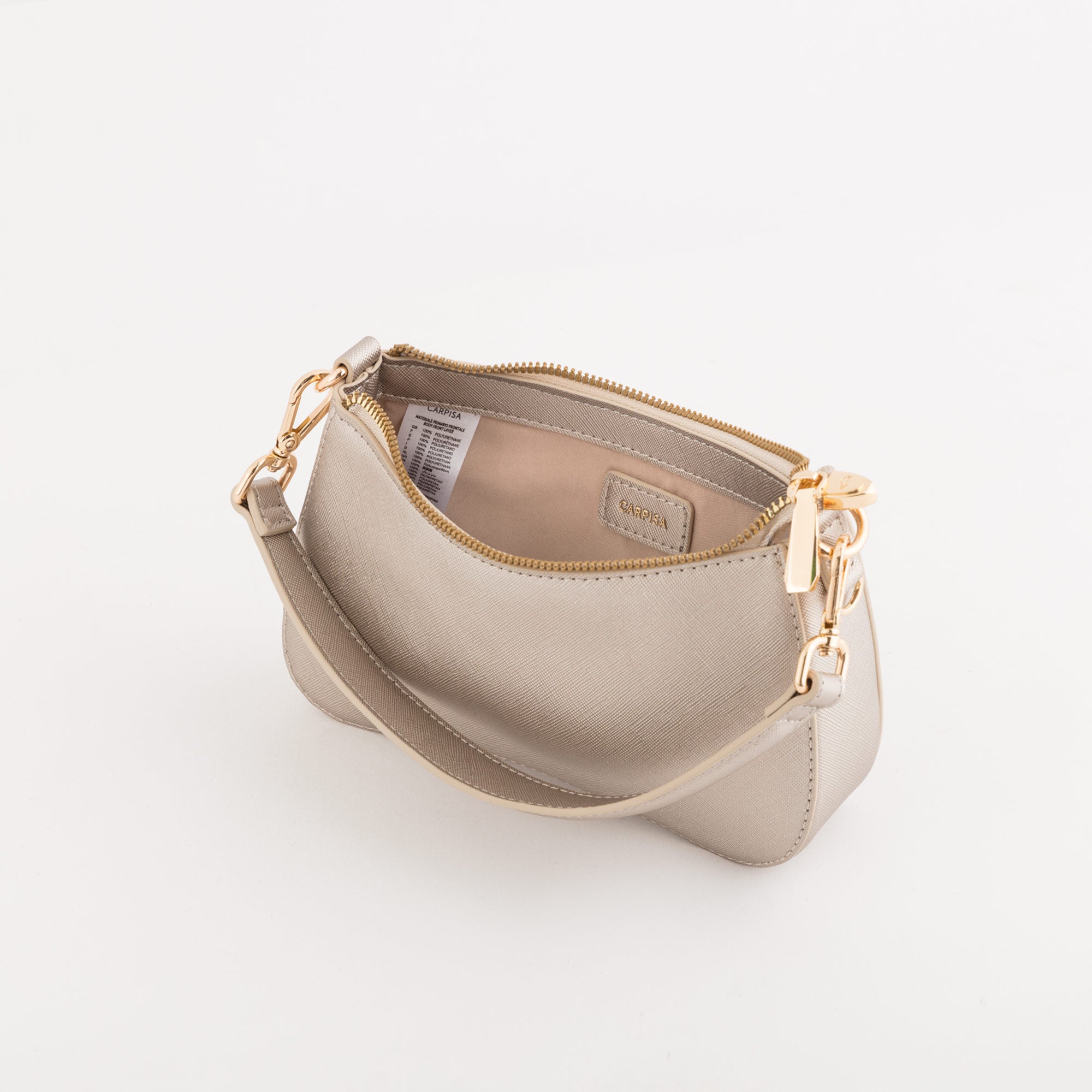 Cross-Body Bags-Narciso Saffiano Single Size / Platinum