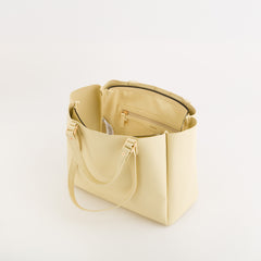 Women's Totebag Amaranta Spring Popcorn Yellow