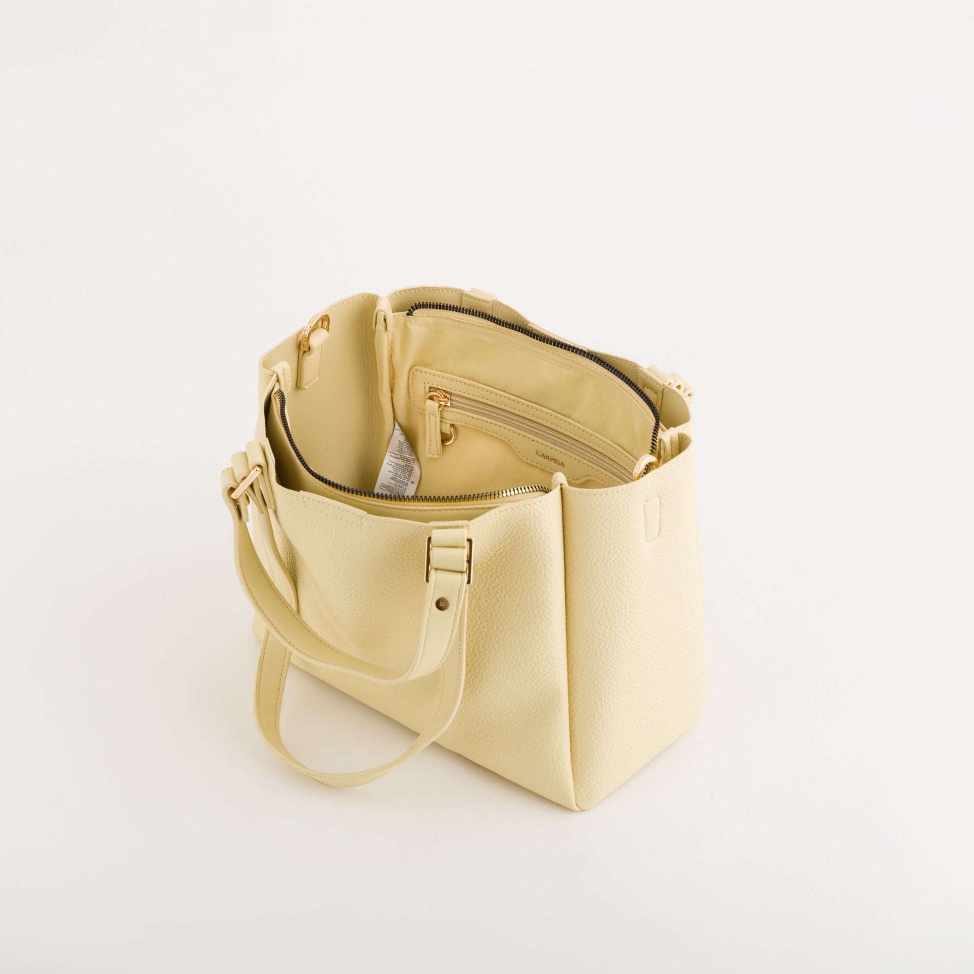 Women's Totebag Amaranta Spring Popcorn Yellow