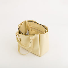 Women's Totebag Amaranta Spring Popcorn Yellow